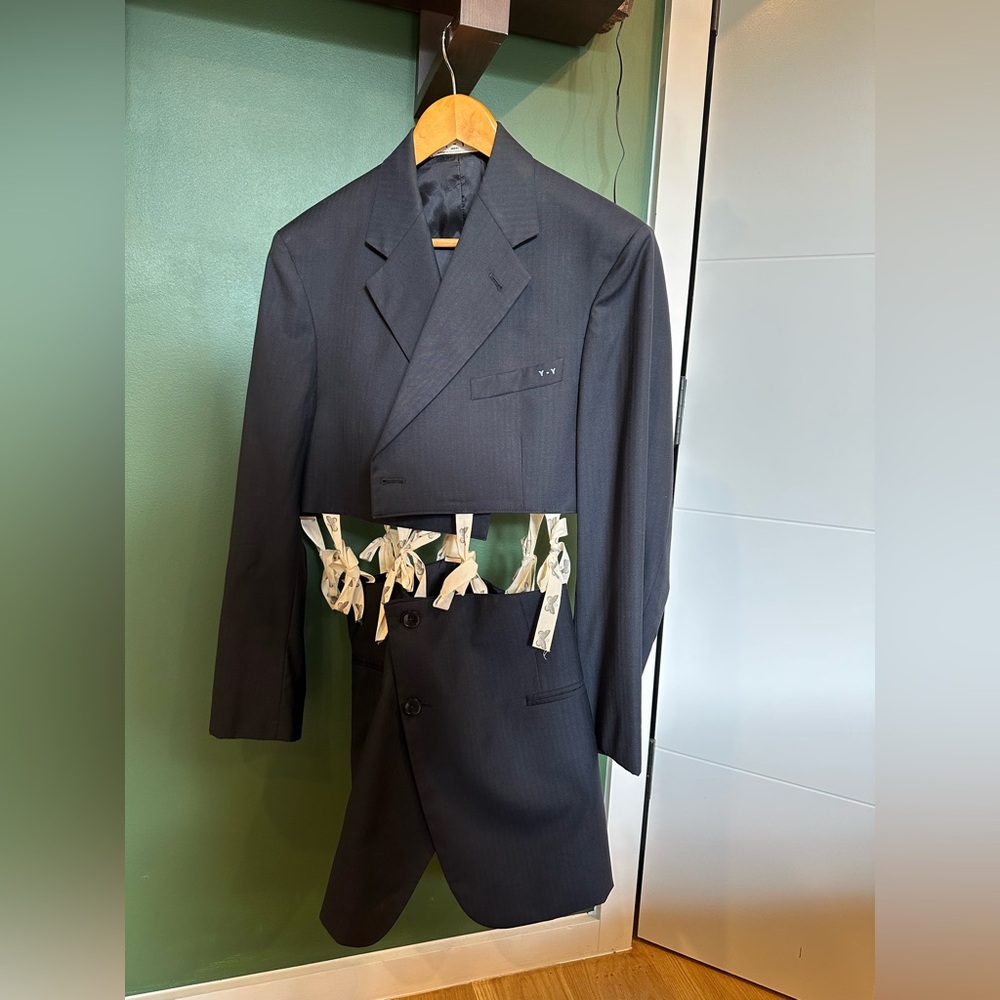 Vintage Armani Collezioni x Y-Y Reborn NY Deconstructed Blazer